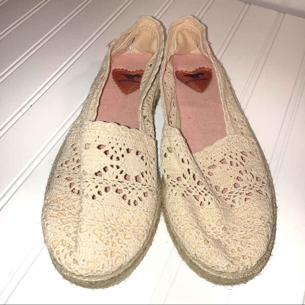 Rocket Dog lace slip-ons